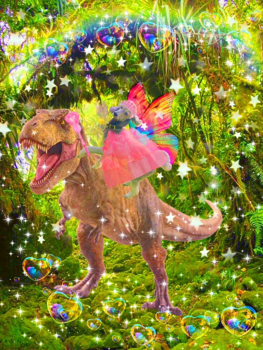 Fairy princess dinosaur pack