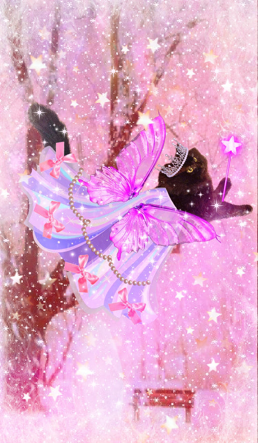 Pink Snow Fairy edit